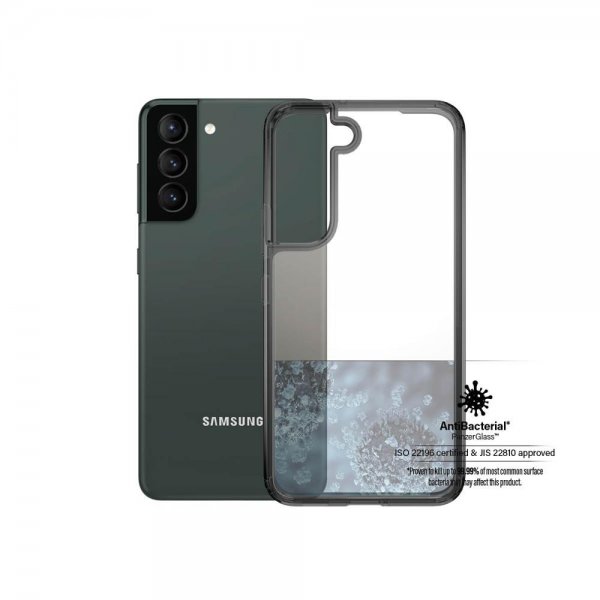 PanzerGlass Samsung Galaxy S22 Plus Skal HardCase Crystal Black