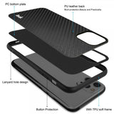 Imak Samsung Galaxy S22 Plus Skal LX-5 Series Kolfibertextur Svart