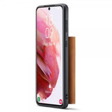 Dg.Ming Samsung Galaxy S22 Plus Skal M1 Series Löstagbar Korthållare Brun
