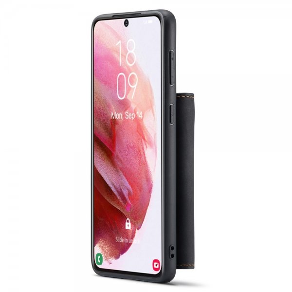 Dg.Ming Samsung Galaxy S22 Plus Skal M1 Series Löstagbar Korthållare Svart