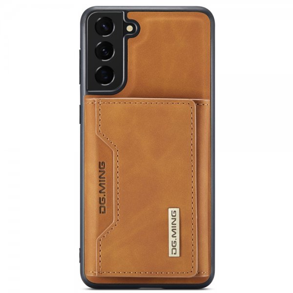 Dg.Ming Samsung Galaxy S22 Plus Skal M2 Series Löstagbar Korthållare Brun