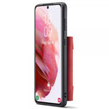 Dg.Ming Samsung Galaxy S22 Plus Skal M2 Series Löstagbar Korthållare Röd