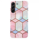 Samsung Galaxy S22 Plus Skal Marmor Rosa