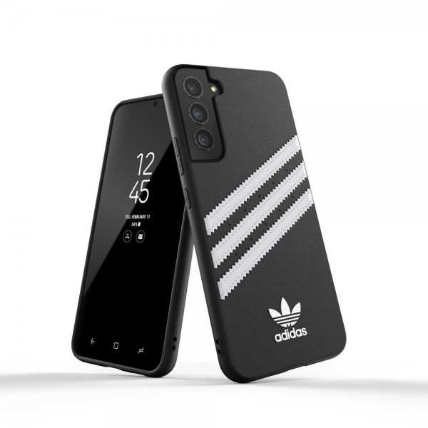 Adidas Samsung Galaxy S22 Plus Skal Moulded Case PU Svart Vit