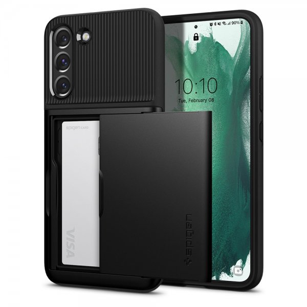 Spigen Samsung Galaxy S22 Plus Skal Slim Armor CS Svart