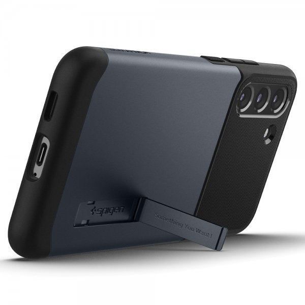 Spigen Samsung Galaxy S22 Plus Skal Slim Armor Metal Slate