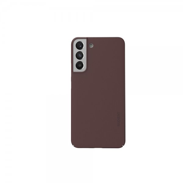 Nudient Samsung Galaxy S22 Plus Skal Thin Case V3 Sangria Red