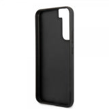 BMW Samsung Galaxy S22 Plus Skal Triangle Pattern & Tricolor Stripe Svart
