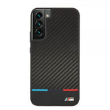 BMW Samsung Galaxy S22 Plus Skal Tricolor Stripe Carbon Svart