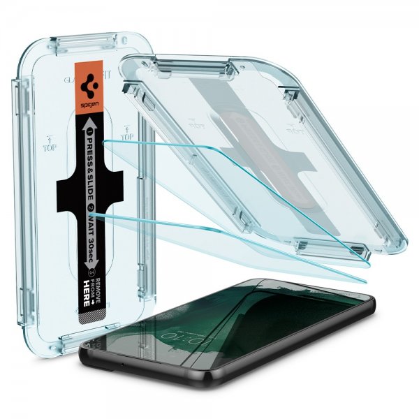 Spigen Samsung Galaxy S22 Plus Skärmskydd GLAS.tR EZ Fit 2-pack