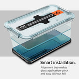 Spigen Samsung Galaxy S22 Plus Skärmskydd GLAS.tR EZ Fit 2-pack