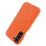Samsung Galaxy S22 Skal Äkta Läder MagSafe Orange