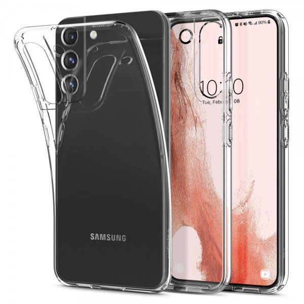 Spigen Samsung Galaxy S22 Skal Liquid Crystal Crystal Clear