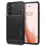 Spigen Samsung Galaxy S22 Skal Rugged Armor Matte Black