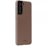 holdit Samsung Galaxy S22 Skal Silikon Dark Brown
