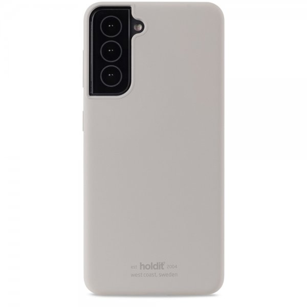 holdit Samsung Galaxy S22 Skal Silikon Taupe