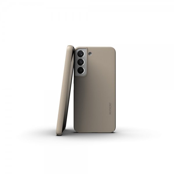 Nudient Samsung Galaxy S22 Skal Thin Case V3 Clay Beige