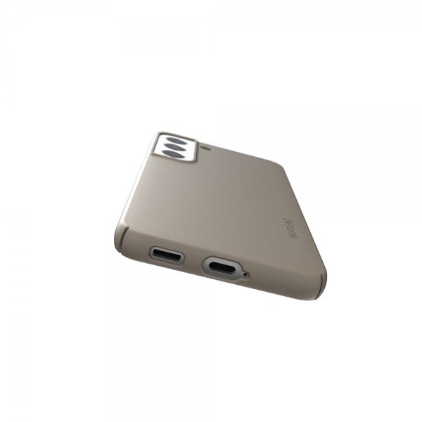 Nudient Samsung Galaxy S22 Skal Thin Case V3 Clay Beige
