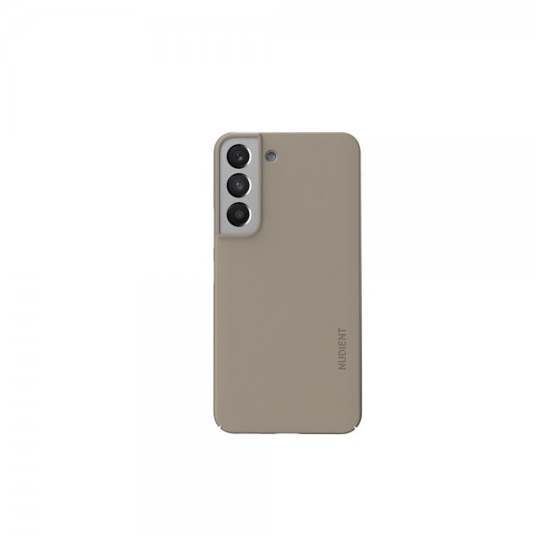 Nudient Samsung Galaxy S22 Skal Thin Case V3 Clay Beige