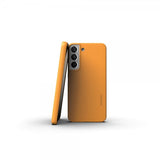 Nudient Samsung Galaxy S22 Skal Thin Case V3 Saffron Yellow