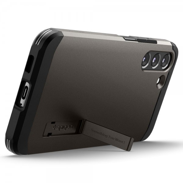 Spigen Samsung Galaxy S22 Skal Tough Armor Gunmetal