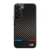 BMW Samsung Galaxy S22 Skal Tricolor Stripe Carbon Svart