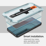 Spigen Samsung Galaxy S22 Skärmskydd GLAS.tR EZ Fit 2-Pack