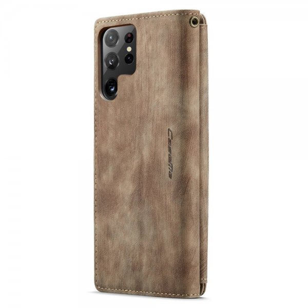 CaseMe Samsung Galaxy S22 Ultra Fodral C30 Series Brun