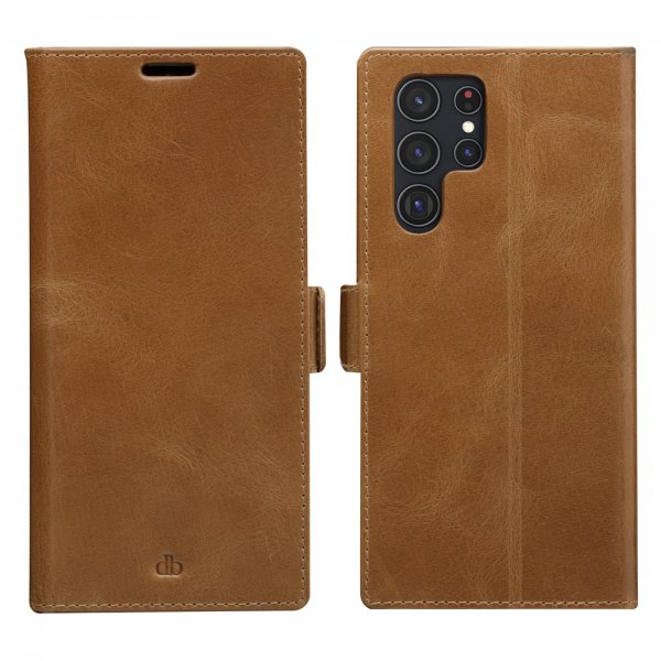 dbramante1928 Samsung Galaxy S22 Ultra Fodral Copenhagen Slim Tan