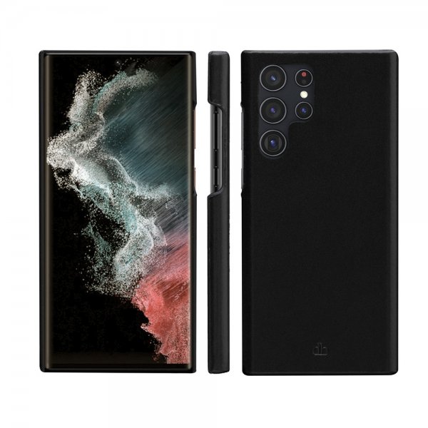 dbramante1928 Samsung Galaxy S22 Ultra Fodral Lynge Löstagbart Skal Svart