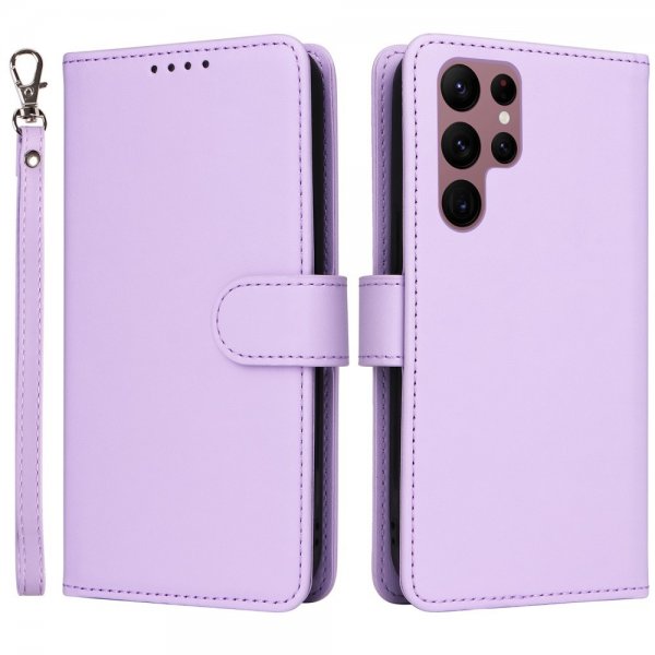 Betopnice Samsung Galaxy S22 Ultra Fodral med Löstagbart Skal 005 Lila