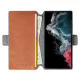Kavaj Samsung Galaxy S22 Ultra Fodral Phoenix Brun