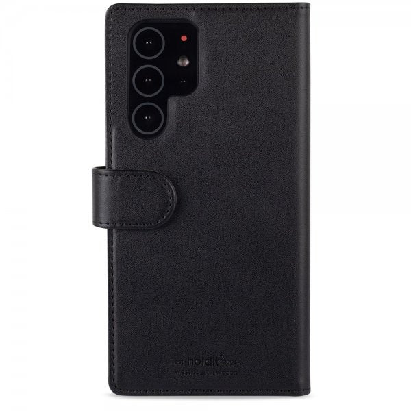 holdit Samsung Galaxy S22 Ultra Fodral Wallet Case Magnet Svart