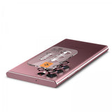 Spigen Samsung Galaxy S22 Ultra Kameraskydd GLAS.tR EZ Fit Optik Pro 2-pack Burgundy