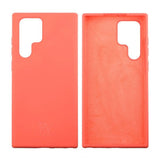 Rvelon Samsung Galaxy S22 Ultra Skal Silikon Rosa