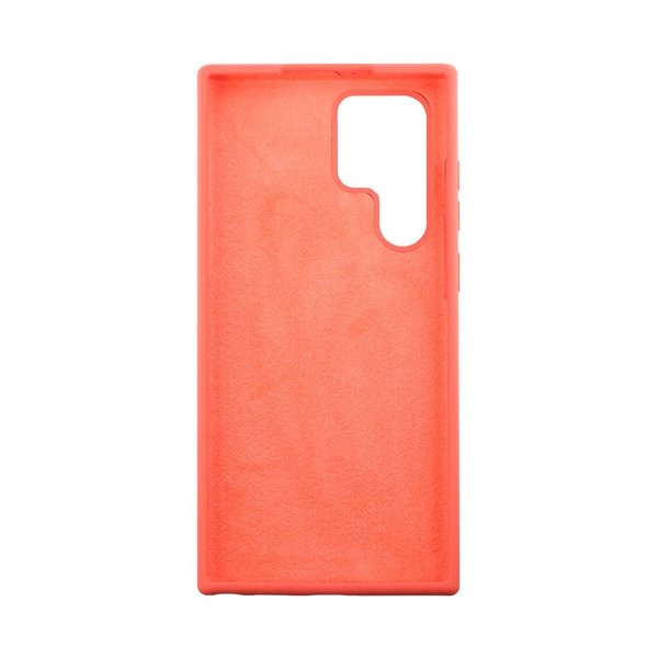 Rvelon Samsung Galaxy S22 Ultra Skal Silikon Rosa