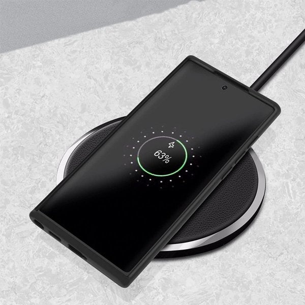 Rvelon Samsung Galaxy S22 Ultra Skal Silikon Svart