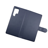 Rvelon Samsung Galaxy S22 Ultra Fodral Magnetiskt Avtagbart Skal Blå