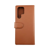 Rvelon Samsung Galaxy S22 Ultra Fodral Magnetiskt Avtagbart Skal Brun