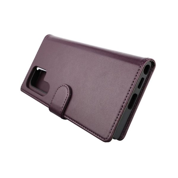 Rvelon Samsung Galaxy S22 Ultra Fodral Magnetiskt Avtagbart Skal Lila