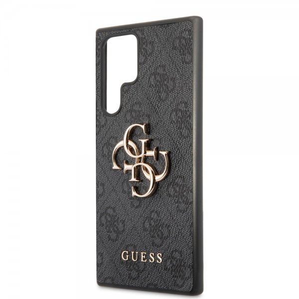 Guess Samsung Galaxy S22 Ultra Skal 4G Logo Svart