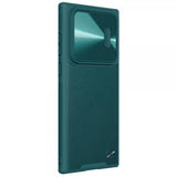 Nillkin Samsung Galaxy S22 Ultra Skal CamShield Leather Grön