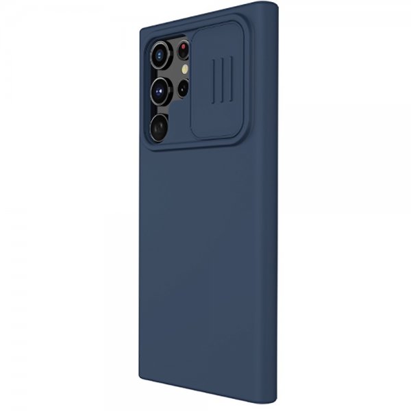 Nillkin Samsung Galaxy S22 Ultra Skal CamShield Silky Blå