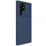 Nillkin Samsung Galaxy S22 Ultra Skal CamShield Silky Blå