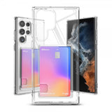 Ringke Samsung Galaxy S22 Ultra Skal Fusion Card Clear