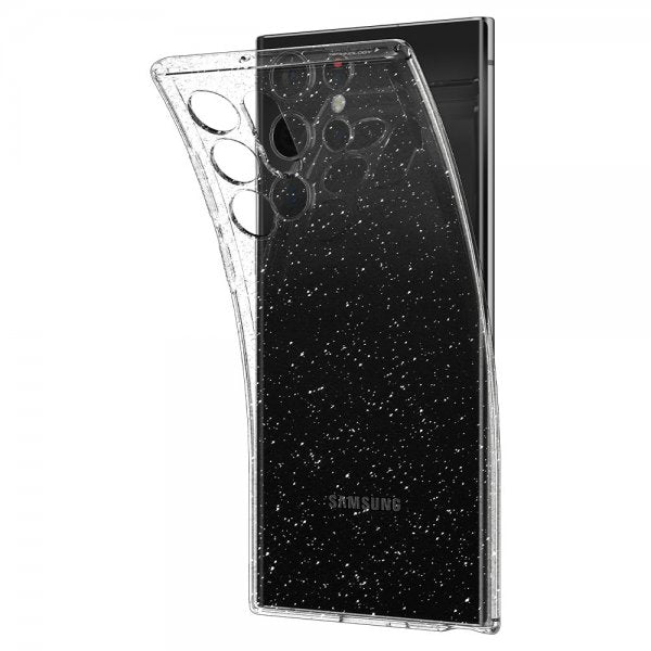 Spigen Samsung Galaxy S22 Ultra Skal Liquid Crystal Glitter Crystal Quartz