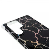 Samsung Galaxy S22 Ultra Skal Marmor Svart