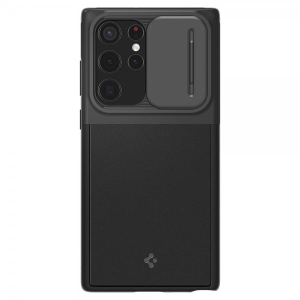 Spigen Samsung Galaxy S22 Ultra Skal Optik Armor Svart