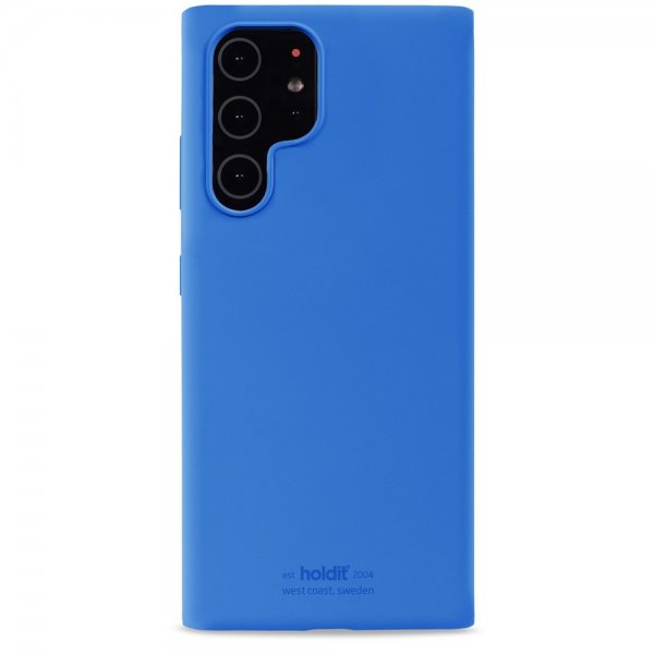 Holdit Samsung Galaxy S22 Ultra Skal Silikon Sky Blue