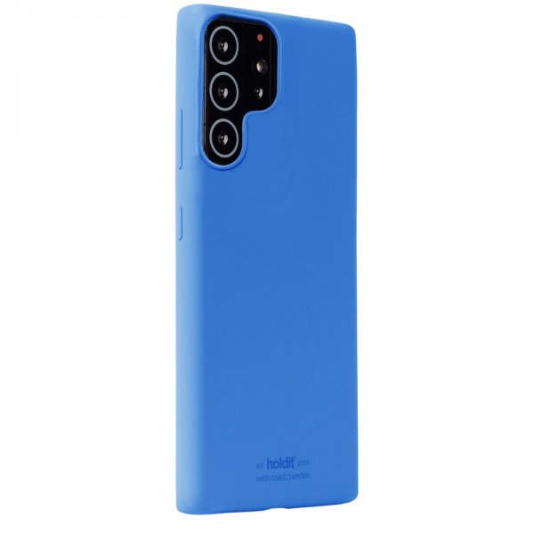 Holdit Samsung Galaxy S22 Ultra Skal Silikon Sky Blue